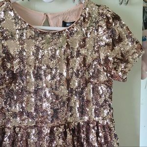 Maeve/ Anthropologie Bernadette sequin dress